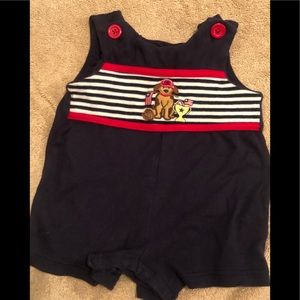 Cute Navy Onesie For 6-9 Month Old